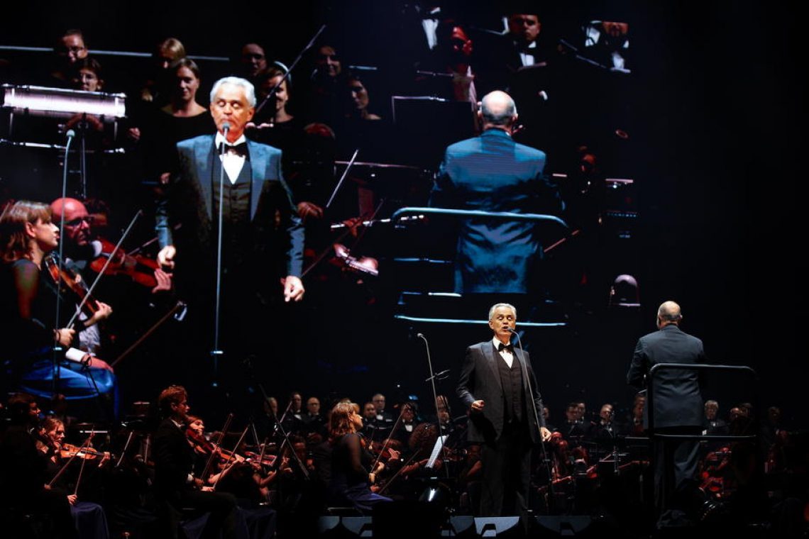 Po šestih letih v Stožicah spet Andrea Bocelli