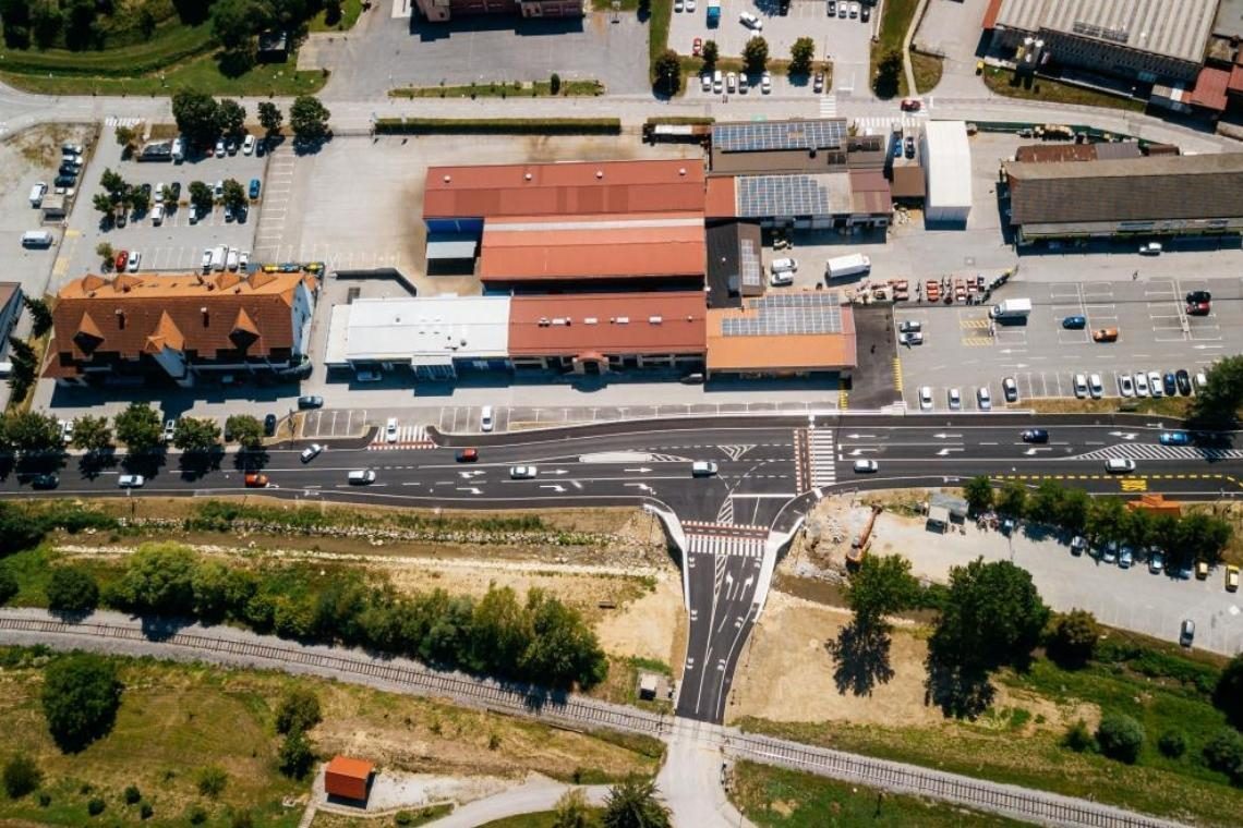 V šmarski občini odprt uvoz v Vegovo ulico