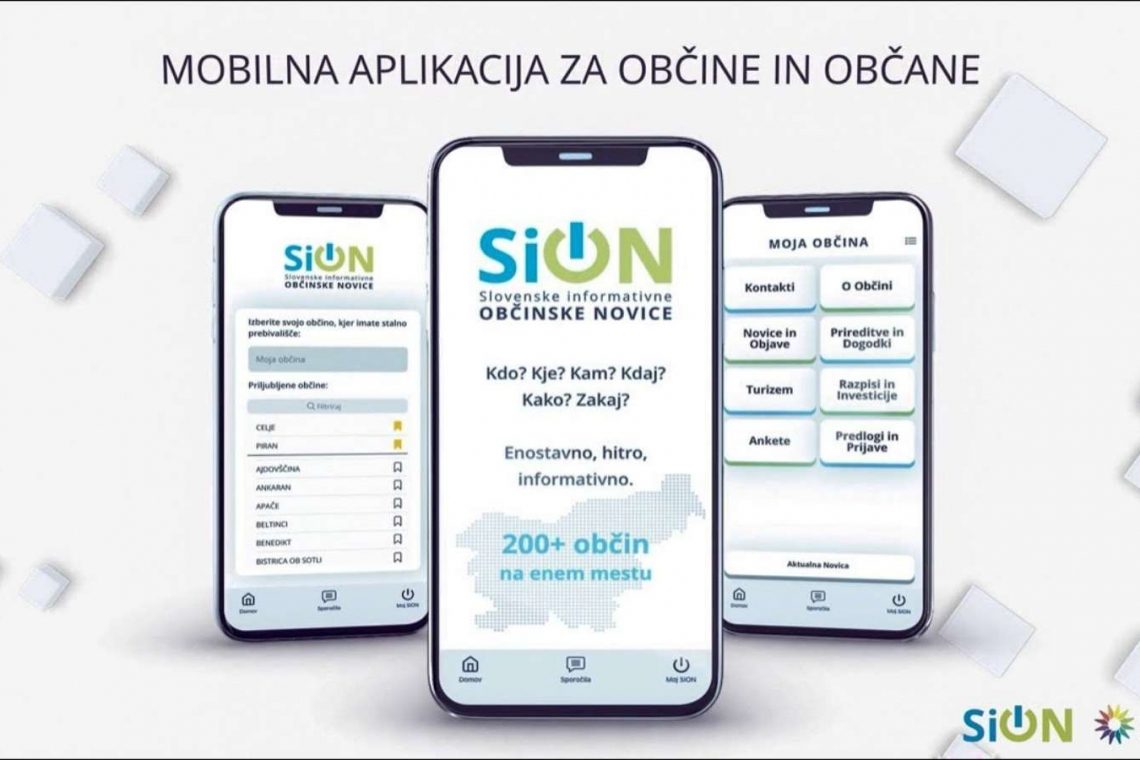 Hrastniška občina z mobilno aplikacijo SiON za lažje obveščanje občanov