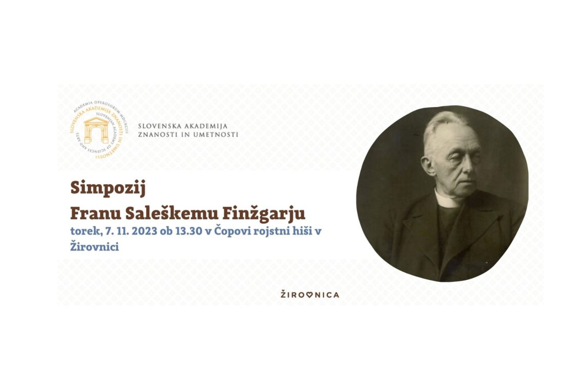 Simpozij v čast Franu Saleškemu Finžgarju