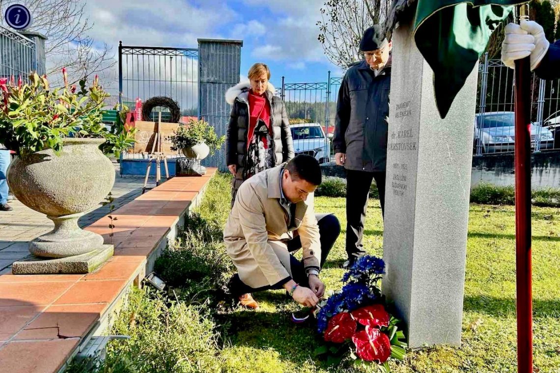Tudi v Velenju so se poklonili dnevu Rudolfa Maistra