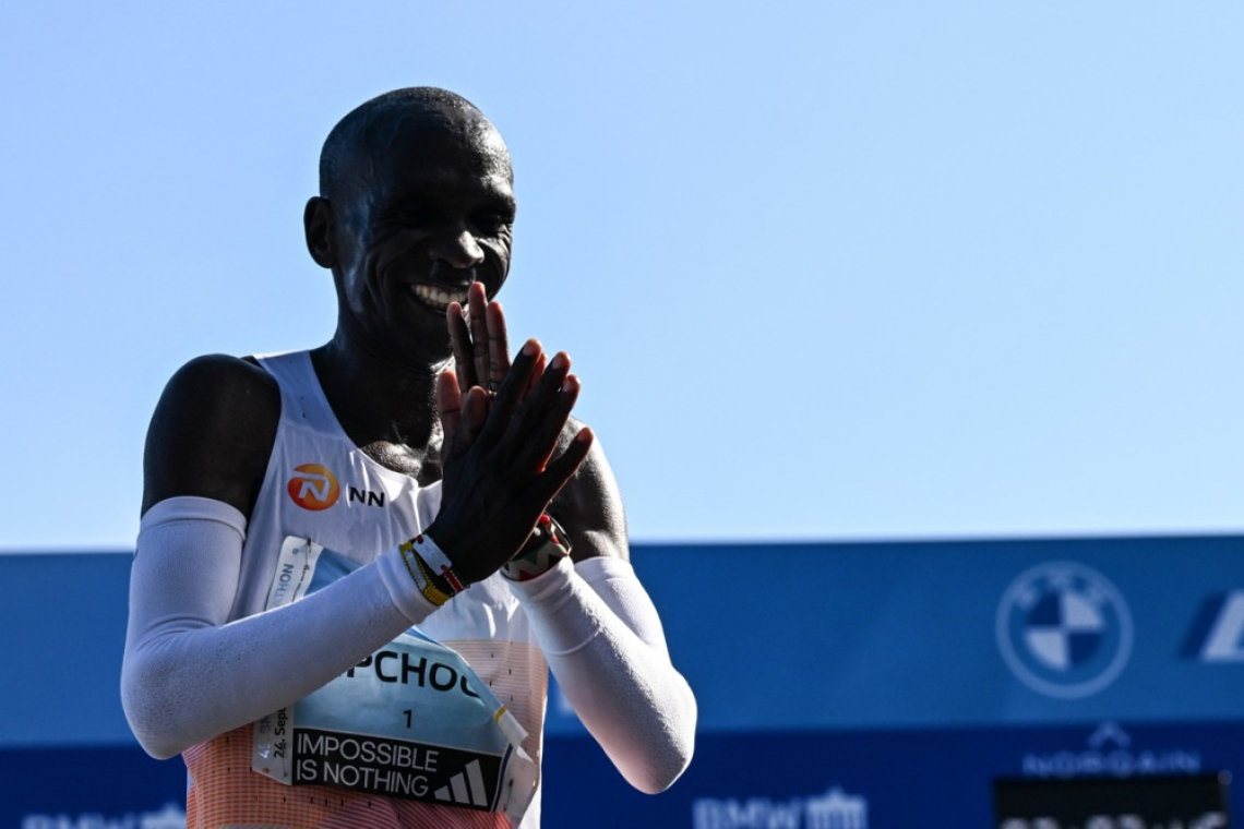 Kipruto zmagovalec Tokia, Kipchoge le 10.