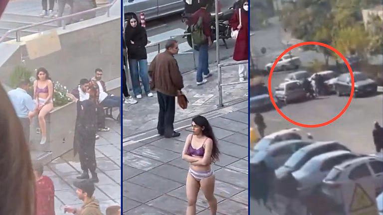 Mlada Iranka postala simbol upora proti represiji