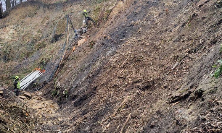 Sanacija plazu nad Ledeno dvorano v Celju bo končana do junija