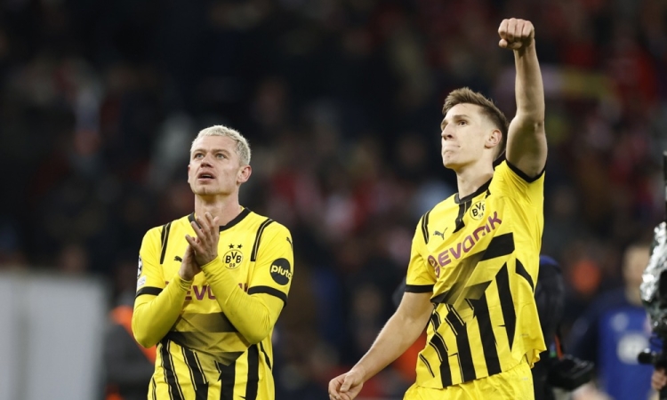 Borussia Dortmund naslednja v četrtfinalu lige prvakov