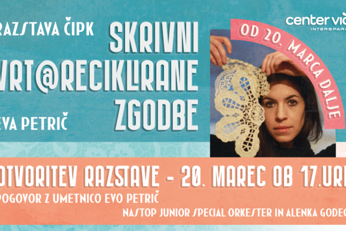 Otvoritev umetniške razstave Eve Petrič v Centru Vič