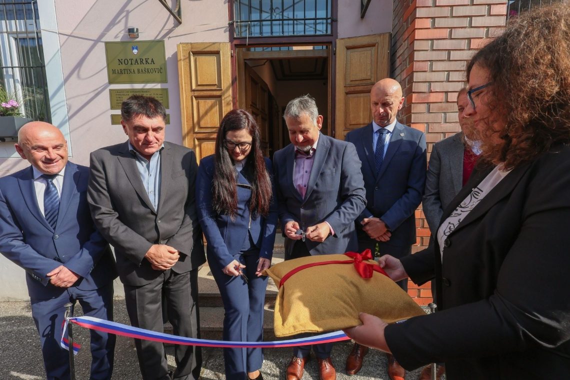 Slavnostna otvoritev notarske pisarne Martine Baškovič v Sevnici
