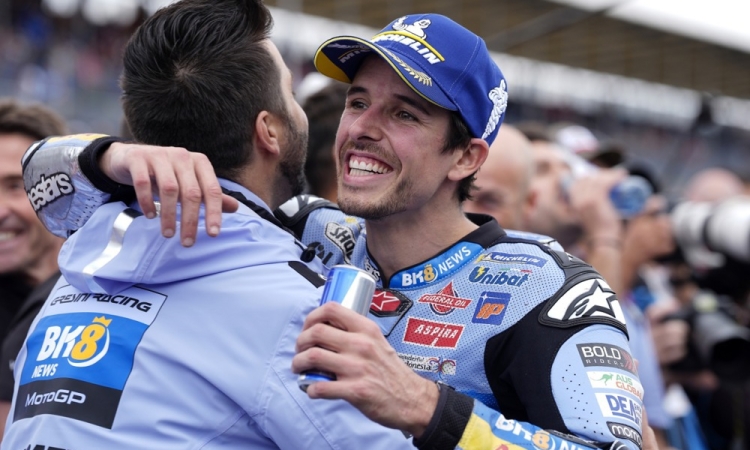 Alex Marquez zmagovalec sprinta v Silverstonu