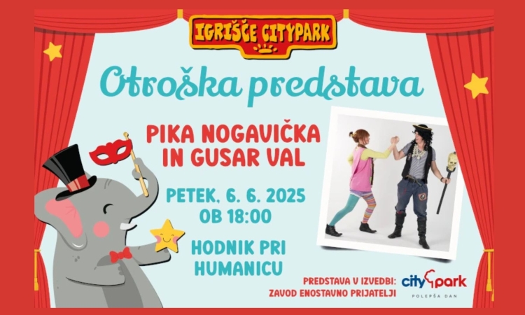 Pika Nogavička in gusar Val napovedujeta poletno gledališko pustolovščino