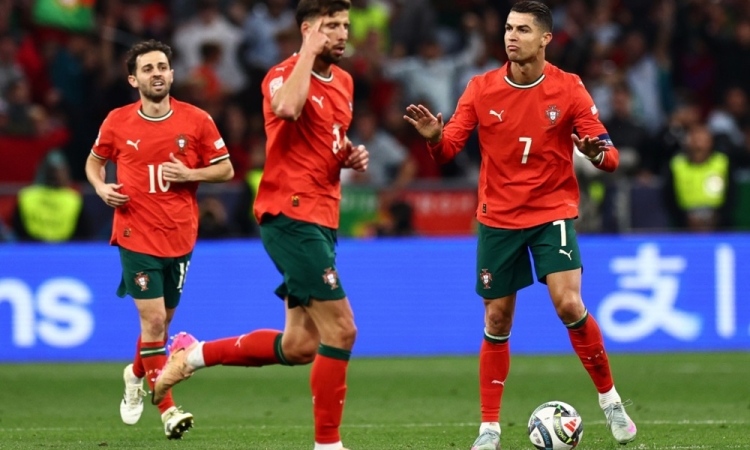 Portugalska zmagovalka nogometne lige narodov 
