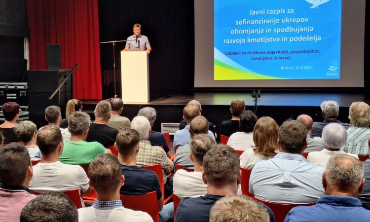 V Brežicah predstavili rezultate razpisa za razvoj kmetijstva in podeželja
