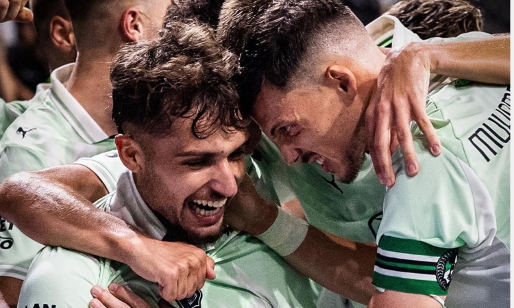 Nogometaši Aluminija so izgubili proti Olimpiji z 0:3 