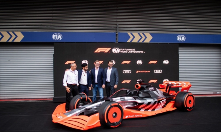 Audi in Revolut skupaj v Formulo 1 od leta 2026
