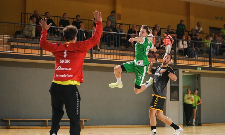 Rokometaši Krke in Gorenja so se razšli z neodločenim izidom 29:29