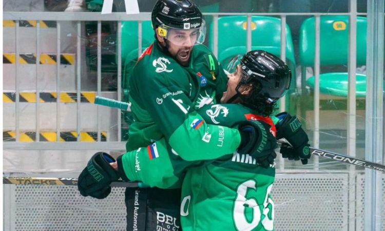 Hokejisti Olimpije Ljubljane so po podaljšku premagali Salzburg s 4:3