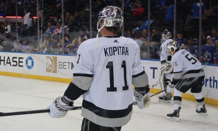 Kralji do zmage v San Joseju, Kopitar brez točke