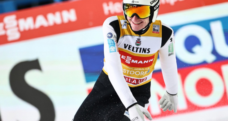 Domen Prevc zmagal tudi na drugi novoletni tekmi v Garmisch Partenkirchnu