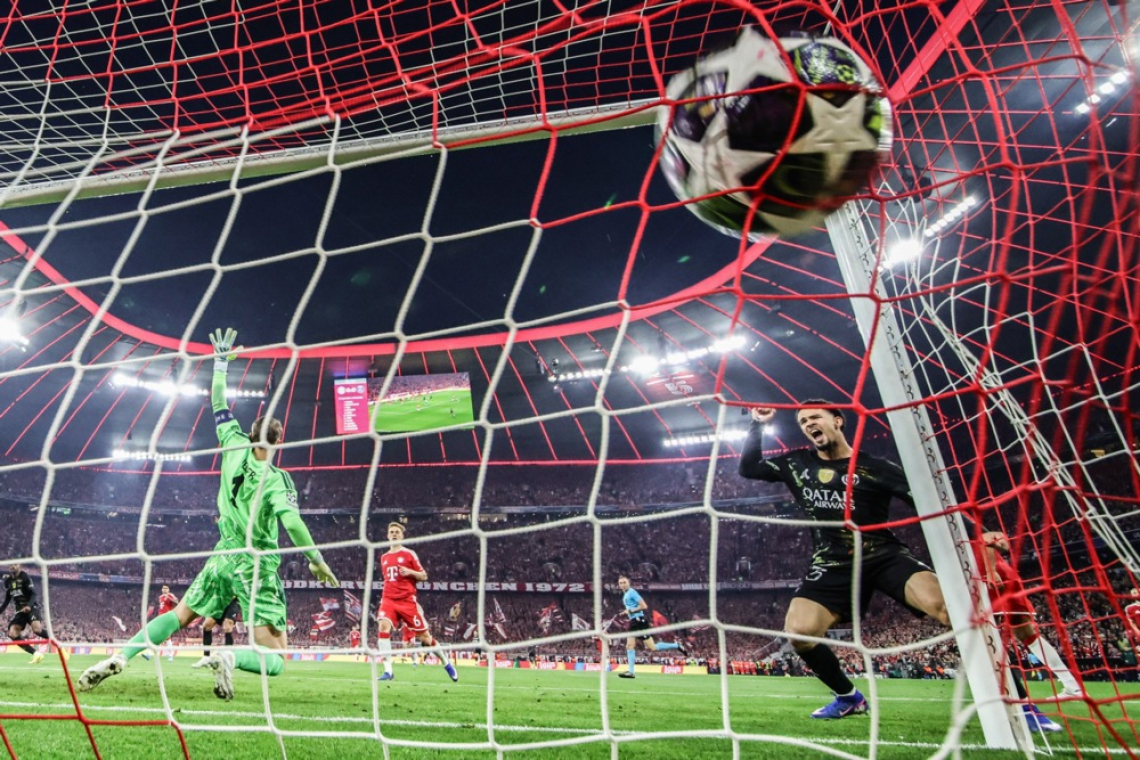 PSG po remiju v Münchnu v finale Lige prvakov