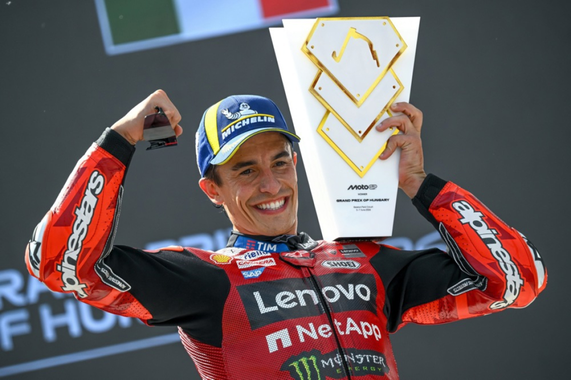 Marc Marquez na Madžarskem do jubilejne 100. zmage