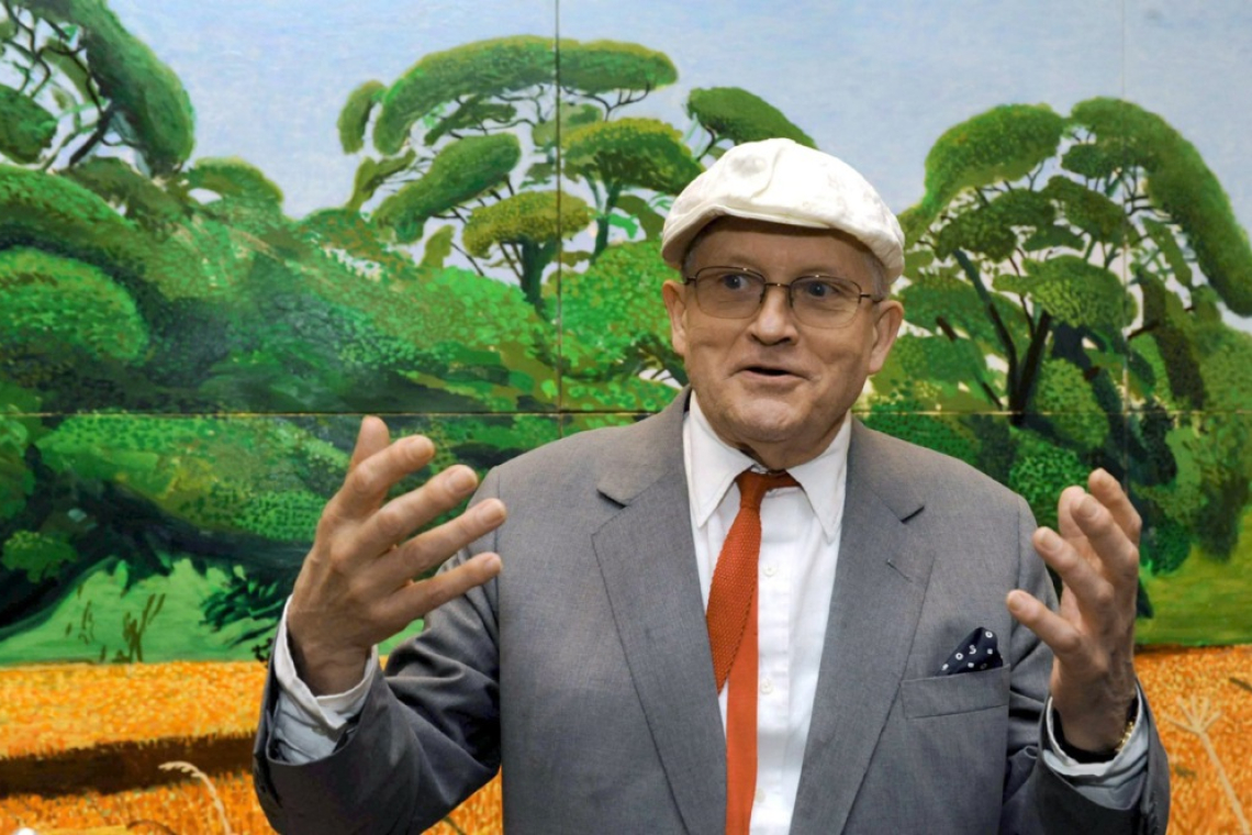 Umrl britanski umetnik David Hockney